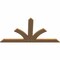Ekena Millwork Richland Timber Gable Bracket, Western Red Cedar, 72"W x 39"H x 1 1/2"D x 5 1/2"F, 13/12 Pitch GBW072X39X0206RIC00SWR - alternate 5